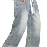Pánské Baggy Jean - Šedomodré