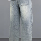 Pánské Baggy Jean - Šedomodré
