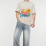 Pánské Baggy Jean - Šedomodré