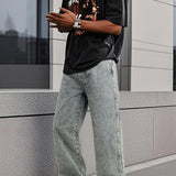 Pánské Baggy Jean - Retro Blue
