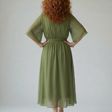 Elric | Lehké splývavé midi šaty