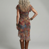 Aeris | Tiché Halter Midi šaty