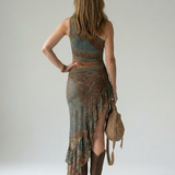 Zalia | Tiché Drape MIdi šaty