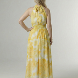 Sylin | Shromážděné Halter Midi šaty