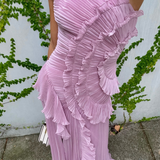 Eleonora | Elegantní volánové šaty