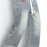 Pánské Baggy Jean - Šedomodré