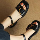 Amara | Buckled Flat Sandals™