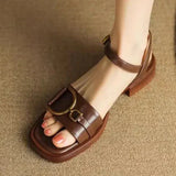Amara | Buckled Flat Sandals™