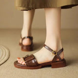 Amara | Buckled Flat Sandals™