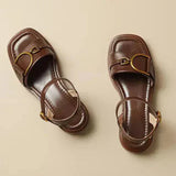 Amara | Buckled Flat Sandals™