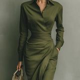 Kateřina | Elegantní vypasované Maxi šaty