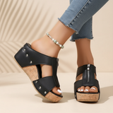 Piper™ | Elegantní sandály na klínu