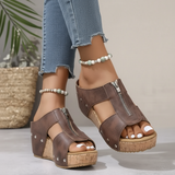 Piper™ | Elegantní sandály na klínu