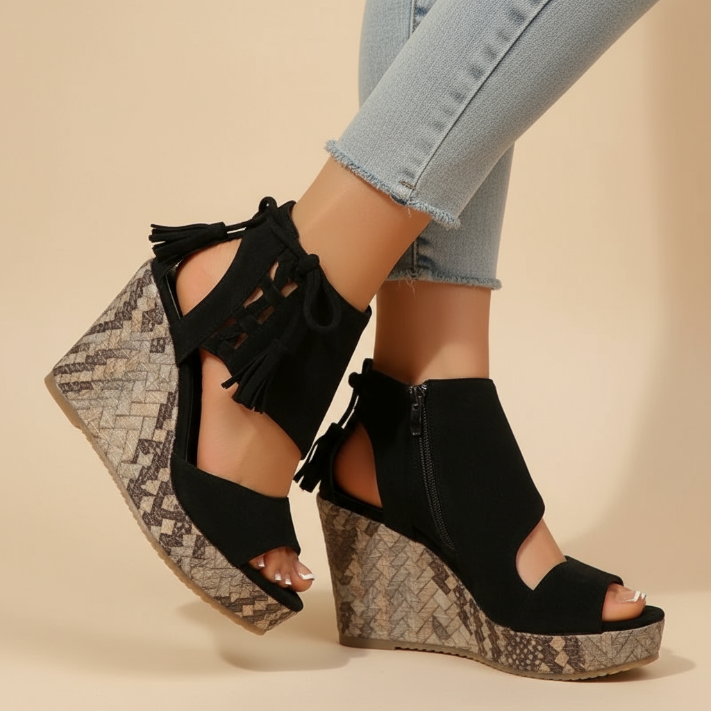 Mary™ | Boho Chic tkané sandály
