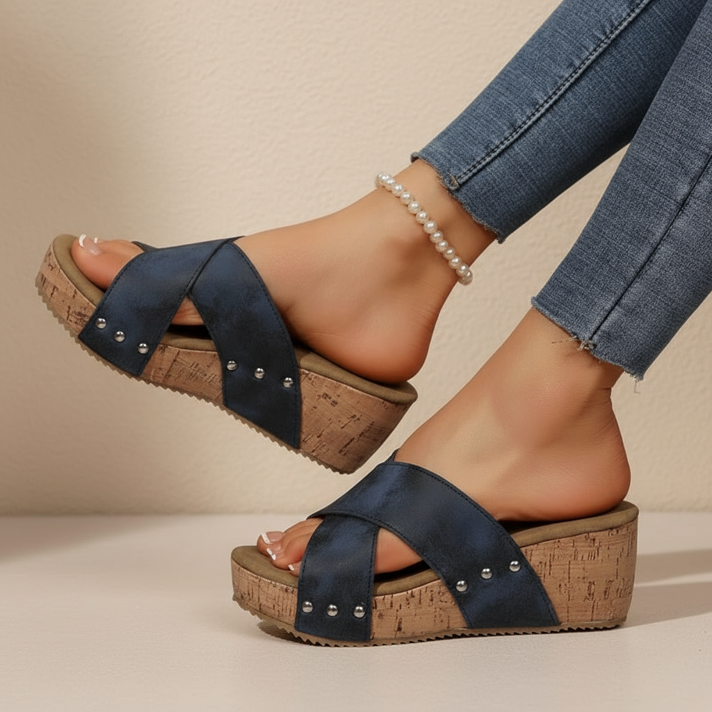 Rose™ | Sandály na klínu Boho