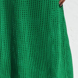 ESSENTIAL - Airlie Crochet Maxi Dress - Natural