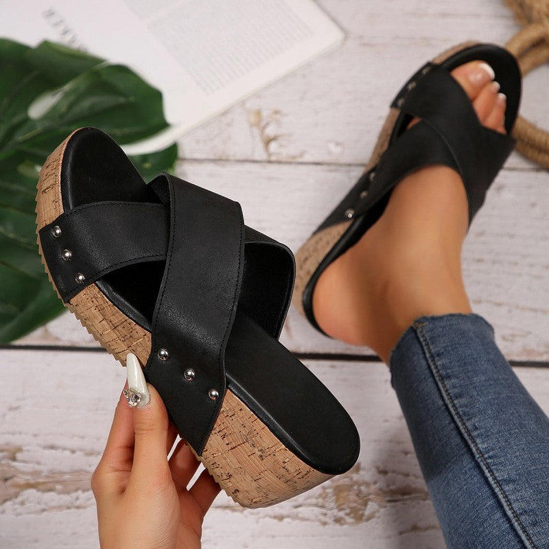 Rose™ | Sandály na klínu Boho